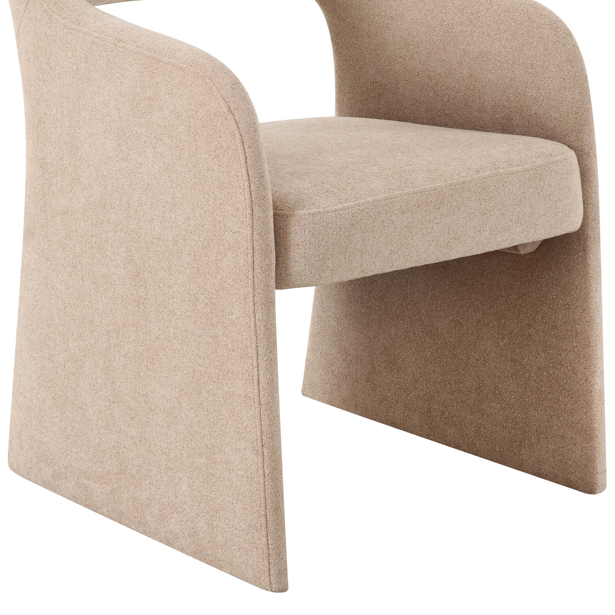 Scarlett Dining Chair in Smokey Taupe - Image 4