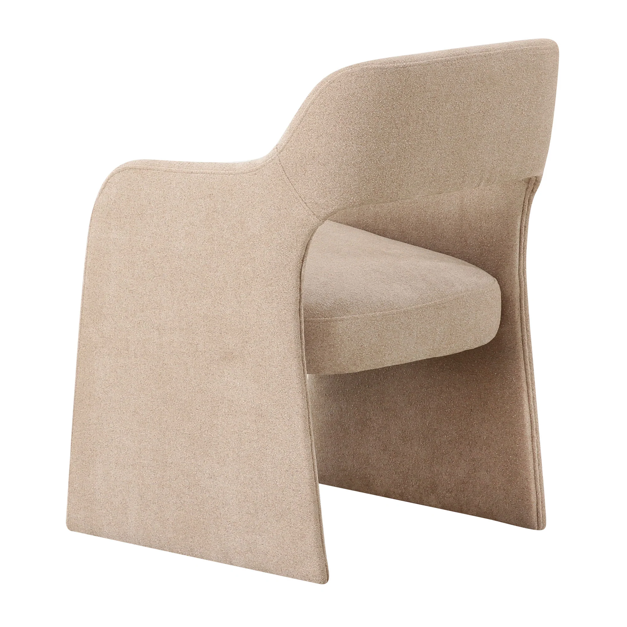 Scarlett Dining Chair in Smokey Taupe - Image 6