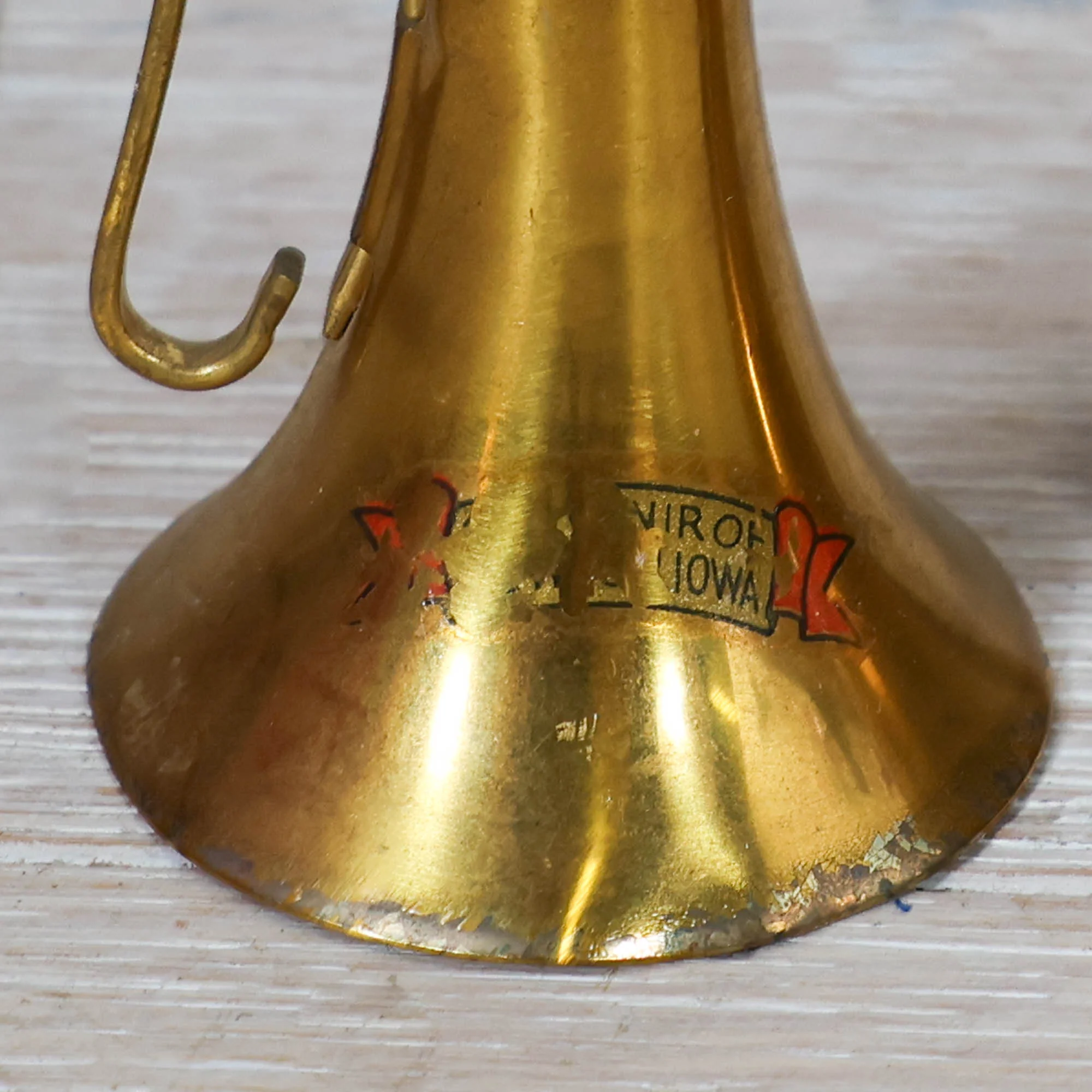 Set of Brass Bugle Salt & Pepper Shakers - Image 3