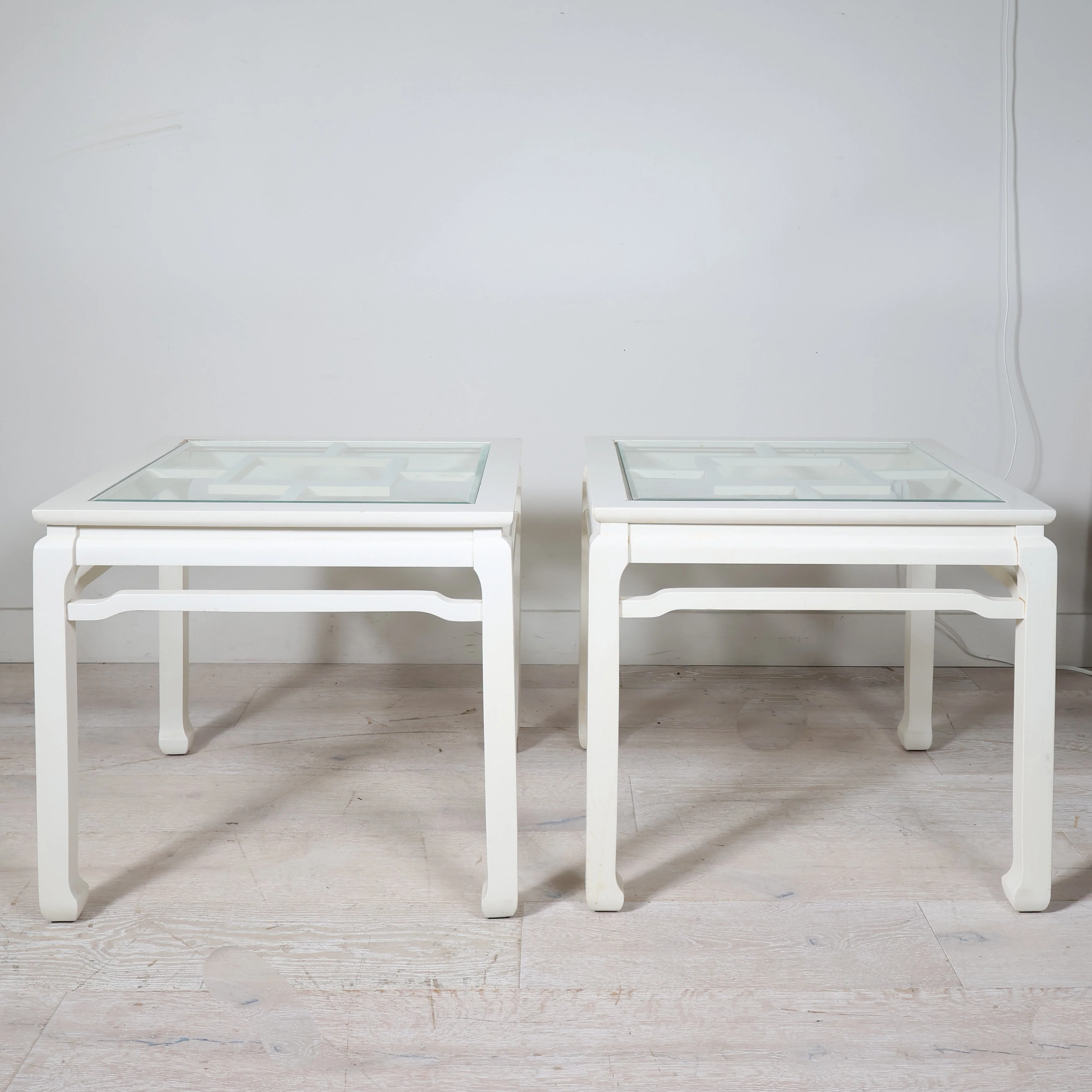 Set of Fretwork Side Tables - Image 2