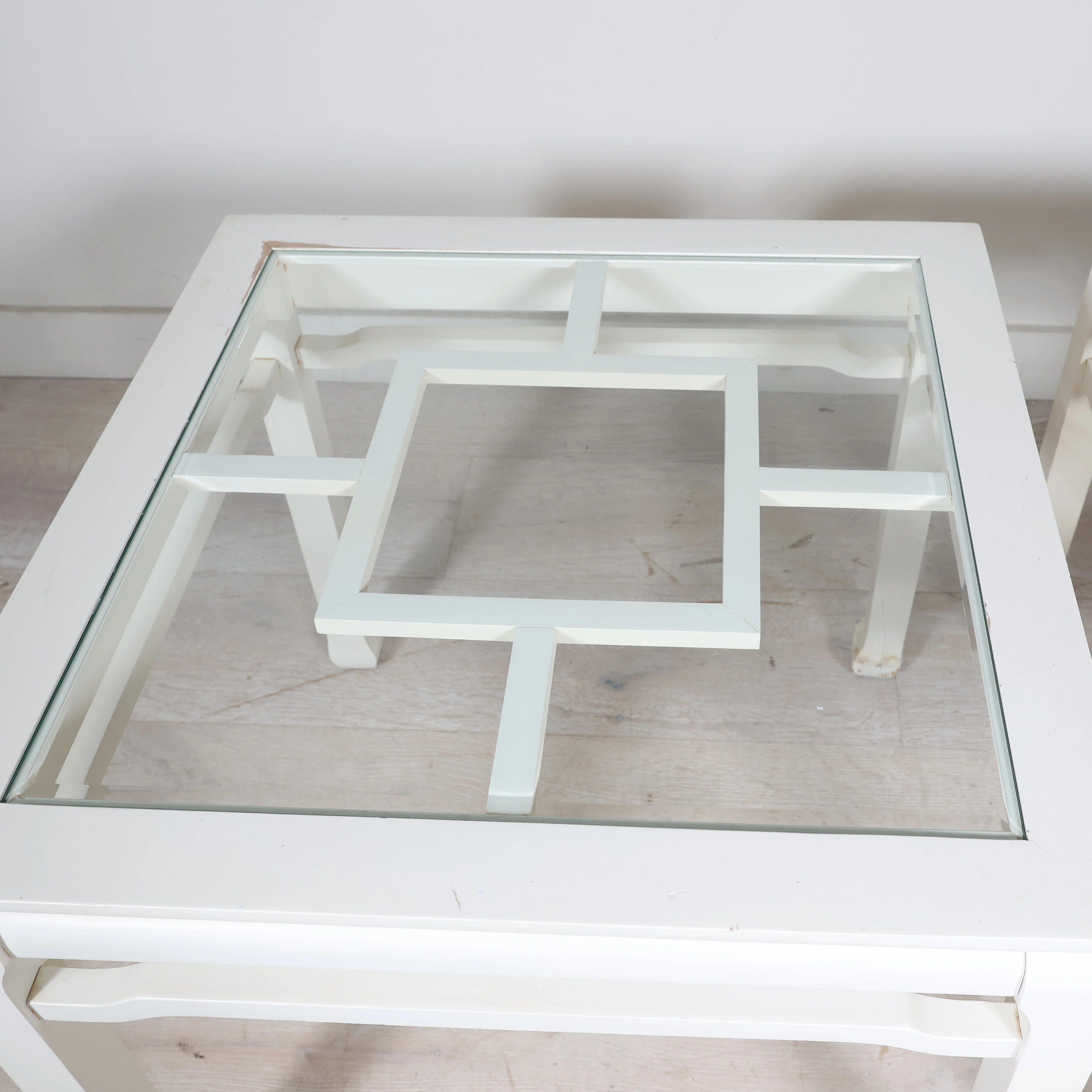 Set of Fretwork Side Tables - Image 3