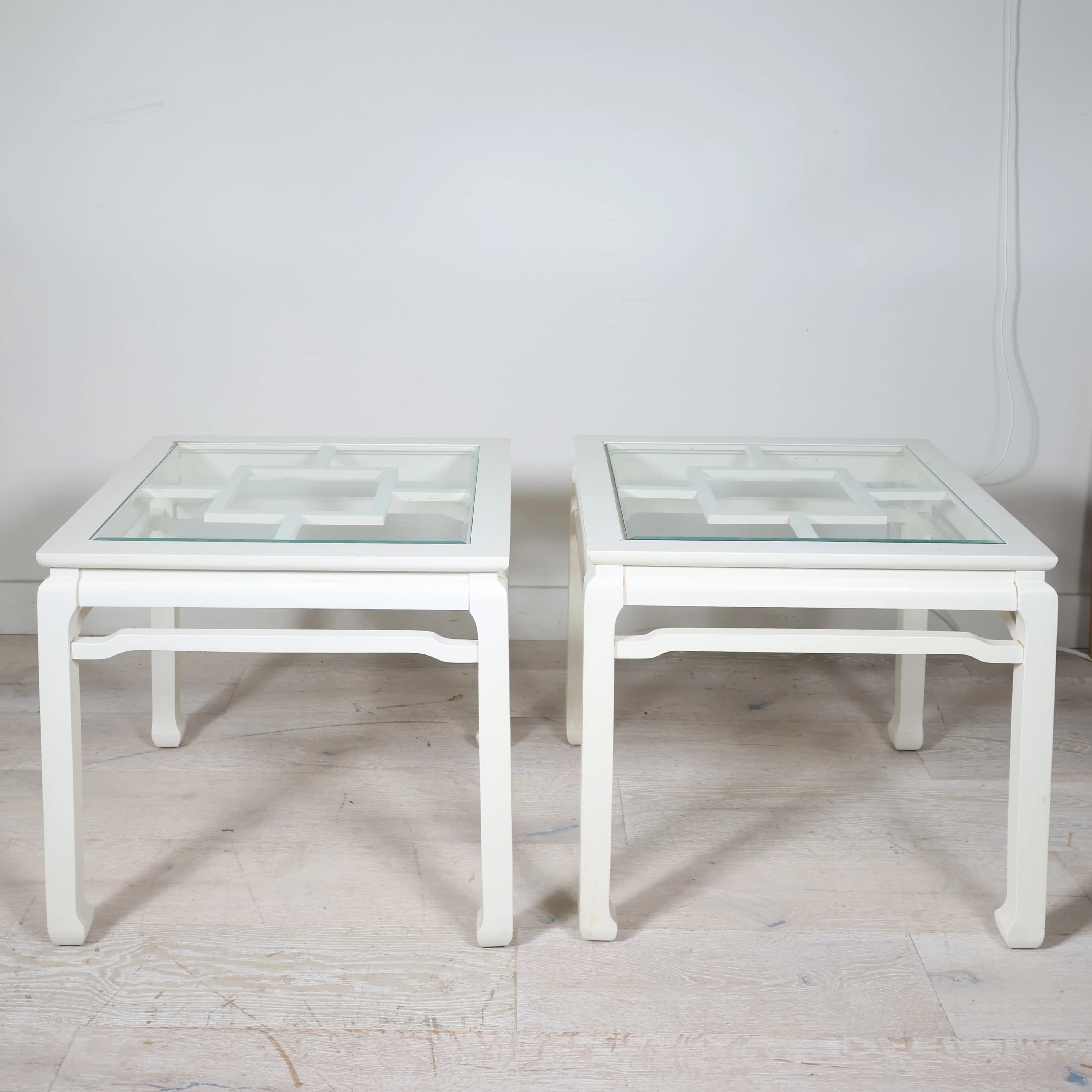Set of Fretwork Side Tables - Image 6