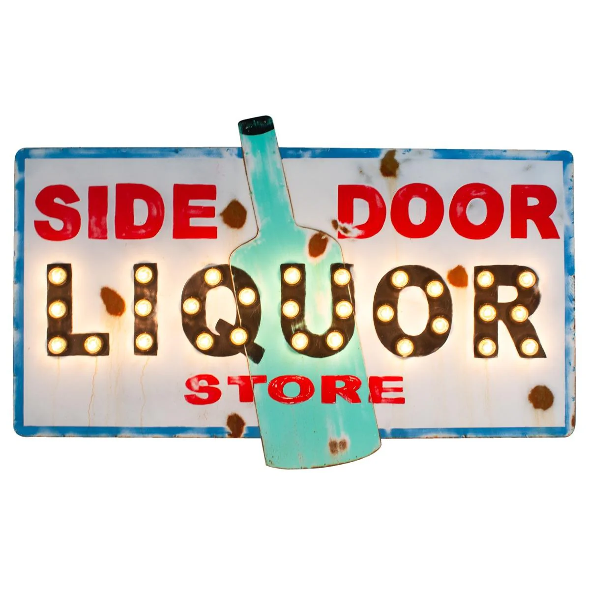 Side Door Liquor Sign