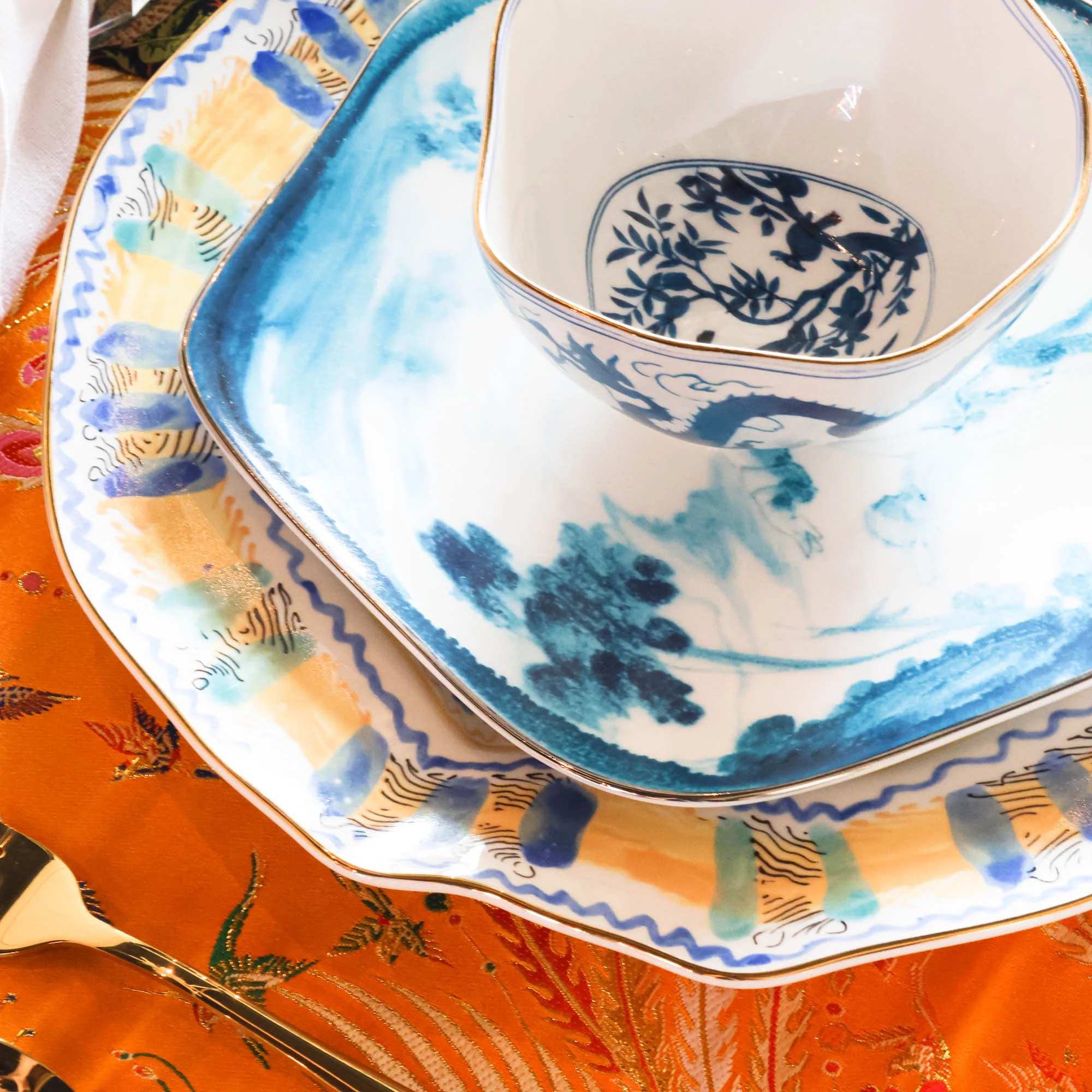 Spanish Maiolica Dinner Plate by Seletti - Image 3