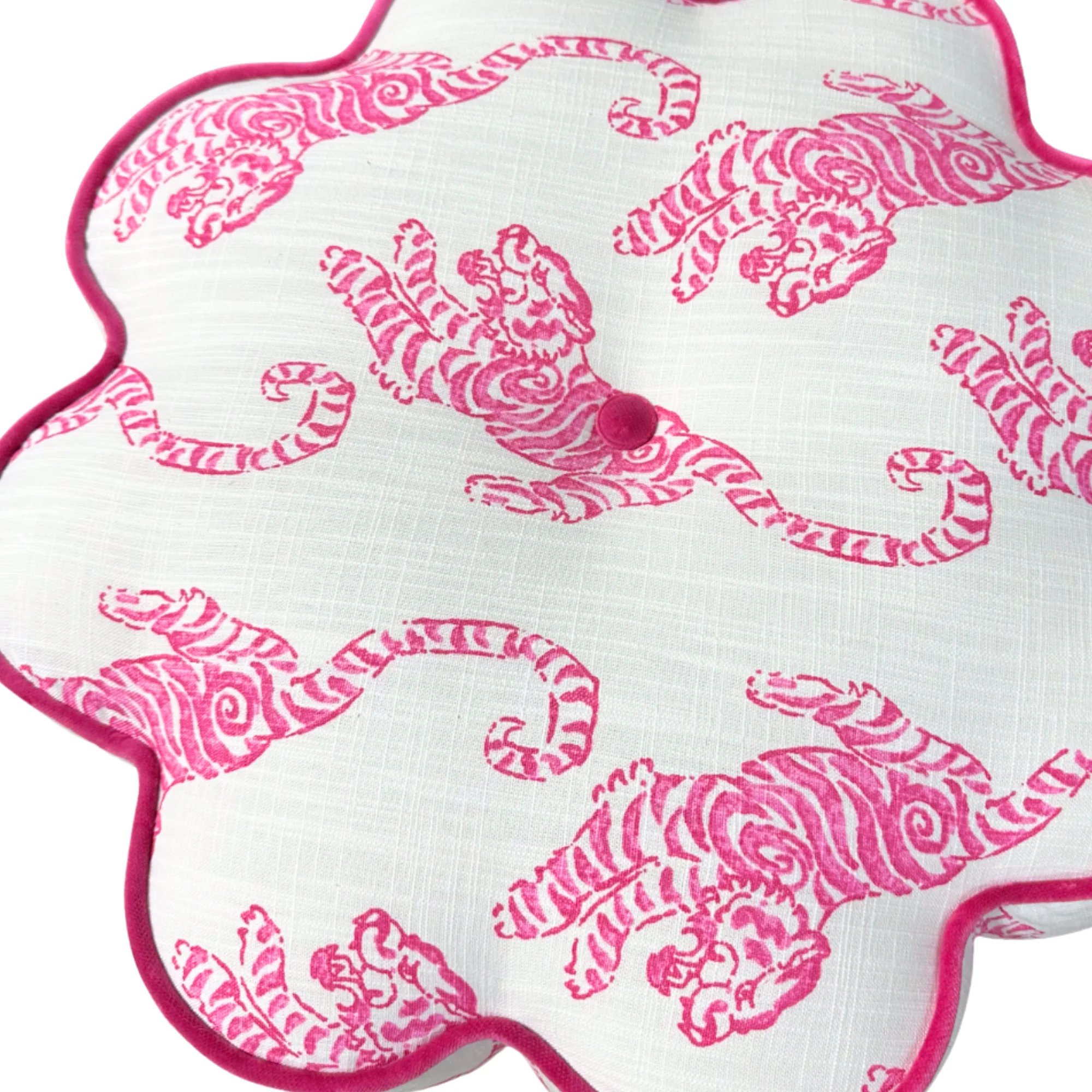 In Stock Sunday Ottoman in Tigris Flamingo - Image 3
