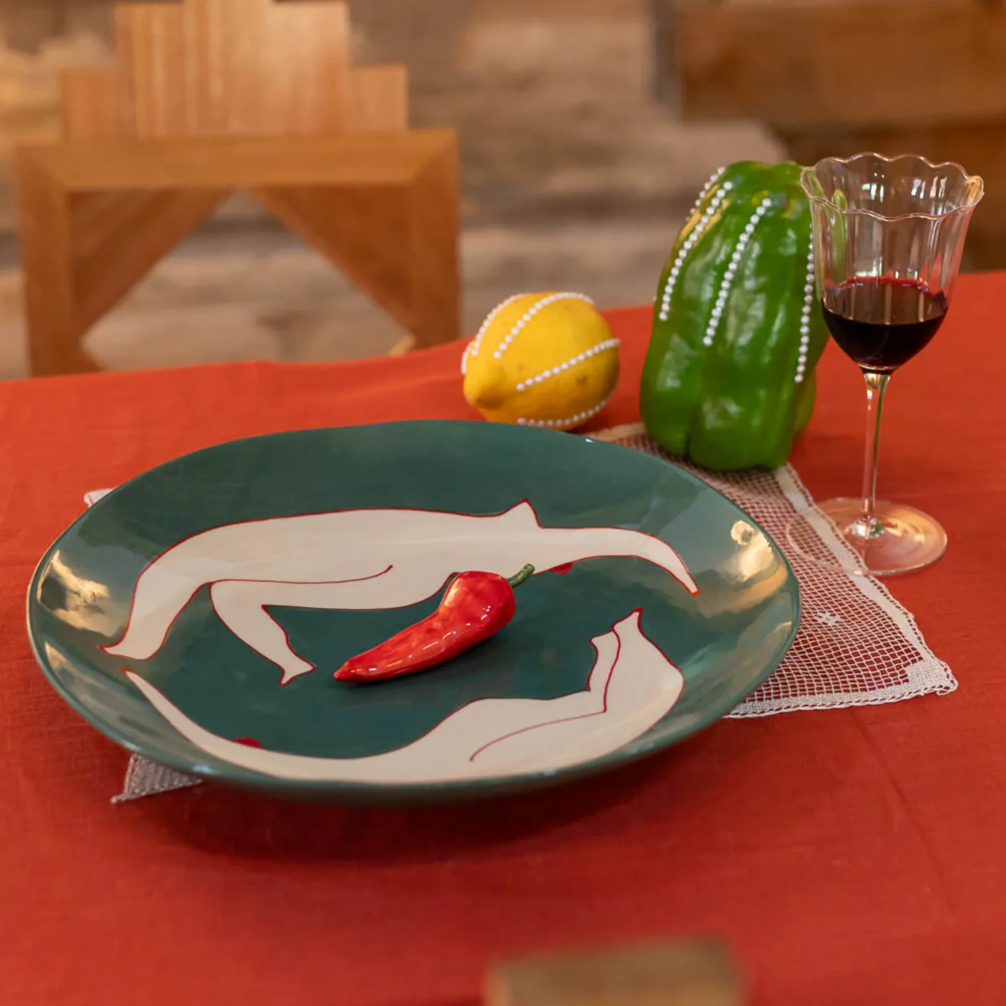 Swimmers Fruit Platter - Khaki - Image 2