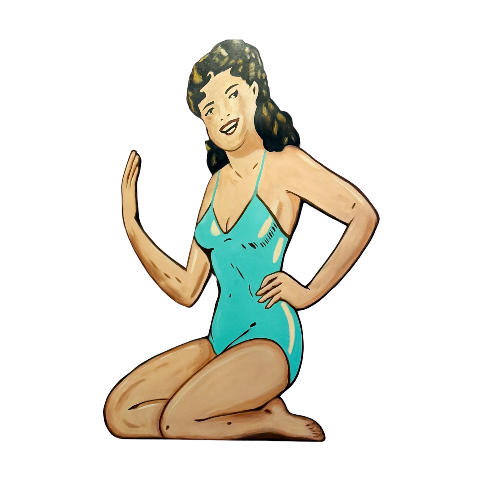Swimsuit Girl Sign
