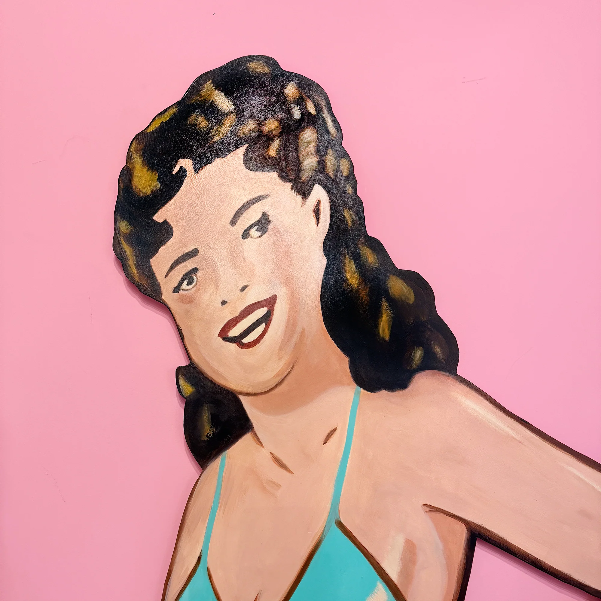 Swimsuit Girl Sign - Image 2