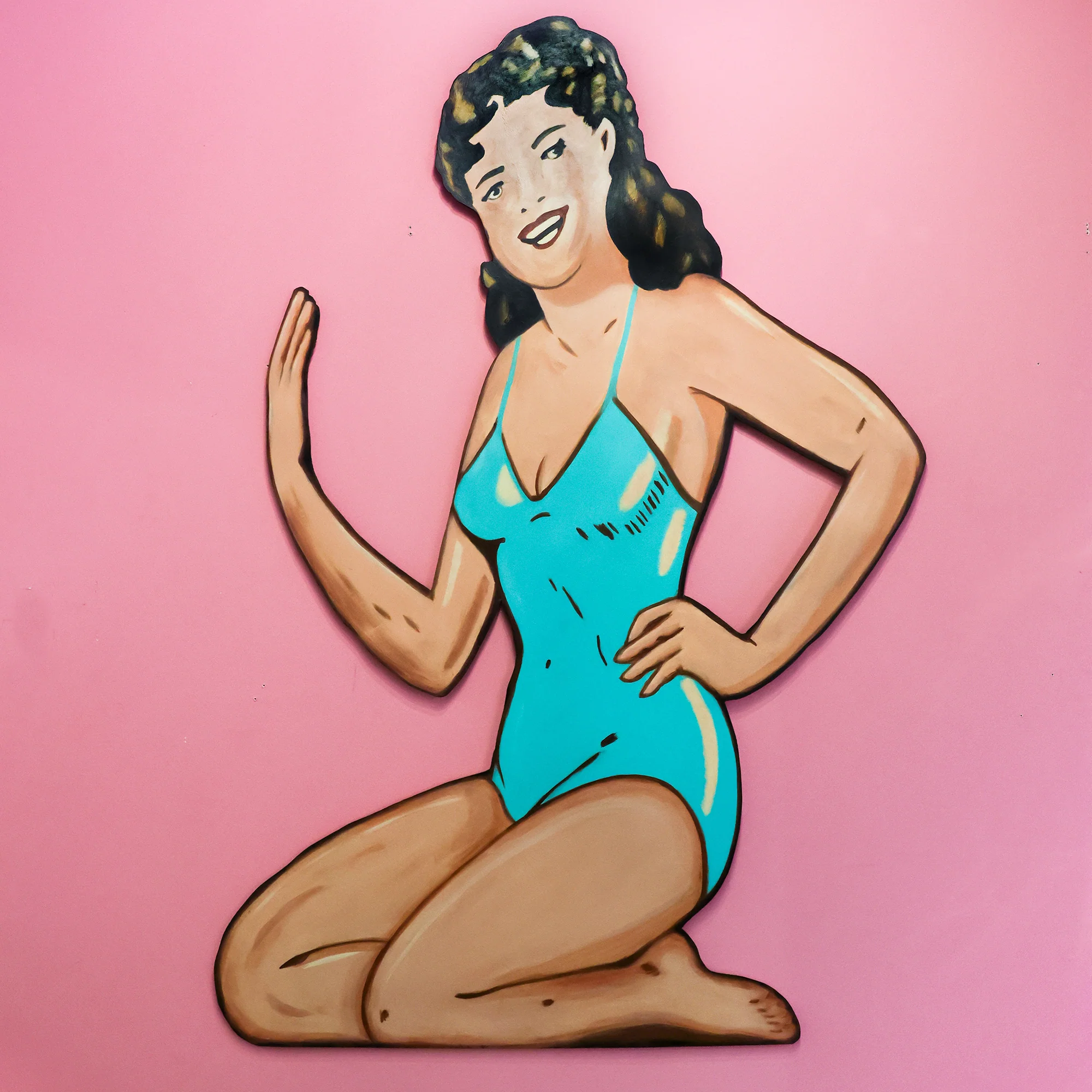Swimsuit Girl Sign - Image 3