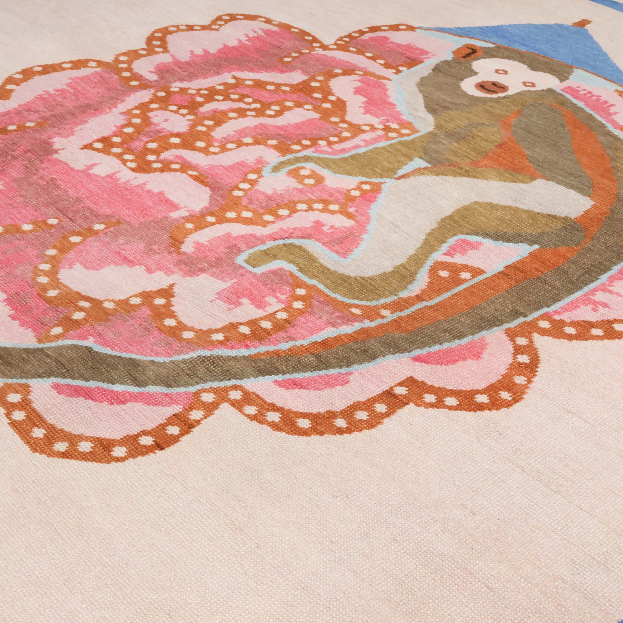 Swinging By Turkish Knot Rug - Image 4
