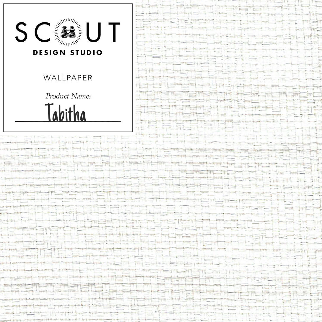 Tabitha Paper Weave Grasscloth Sample