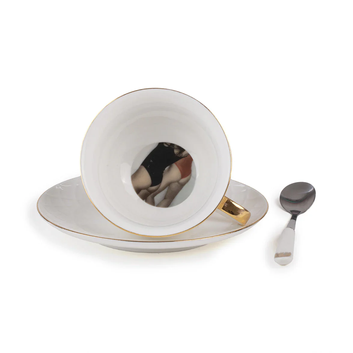 Tarin Teacup with Saucer - Giunone by Seletti
