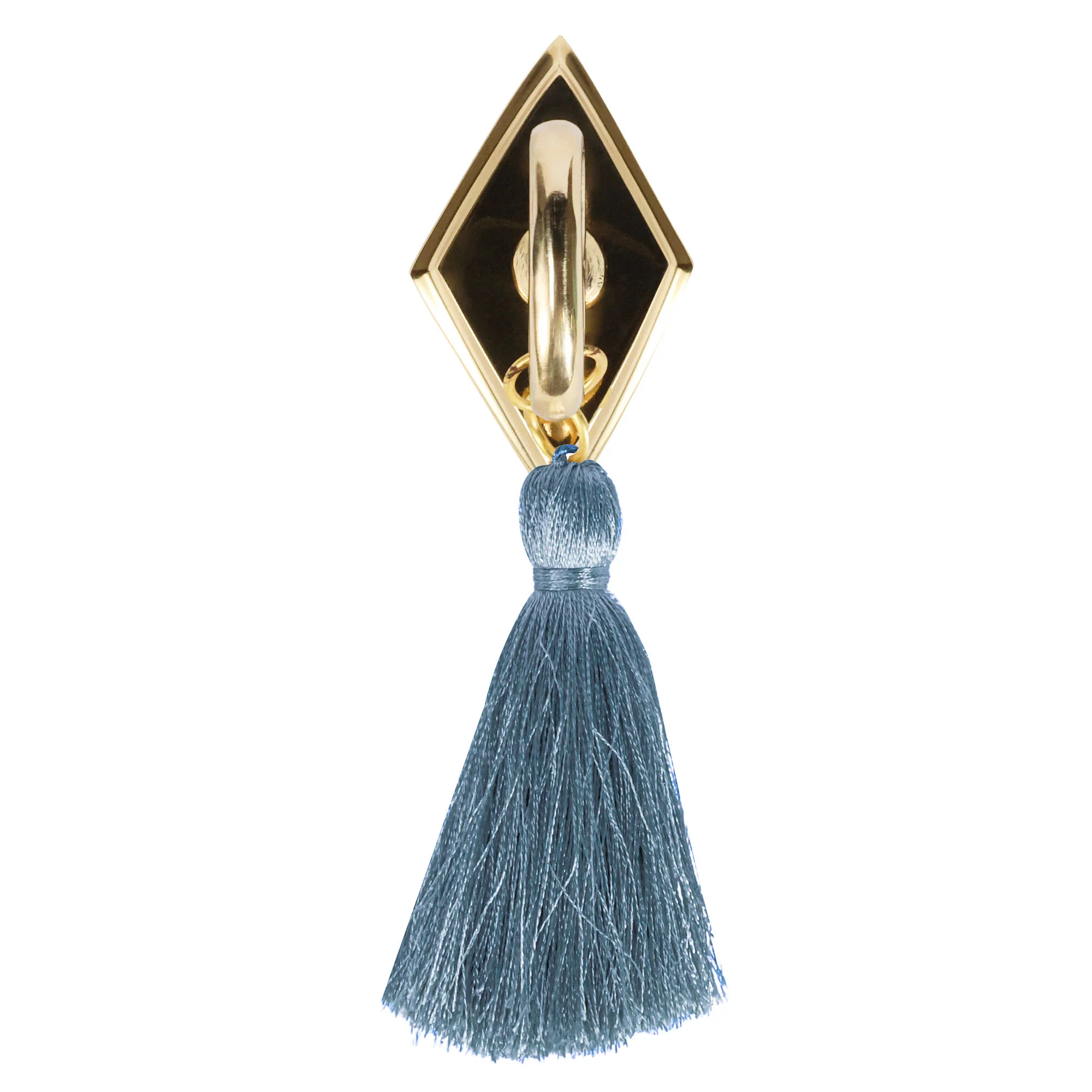 Tassel Knob - Light Blue