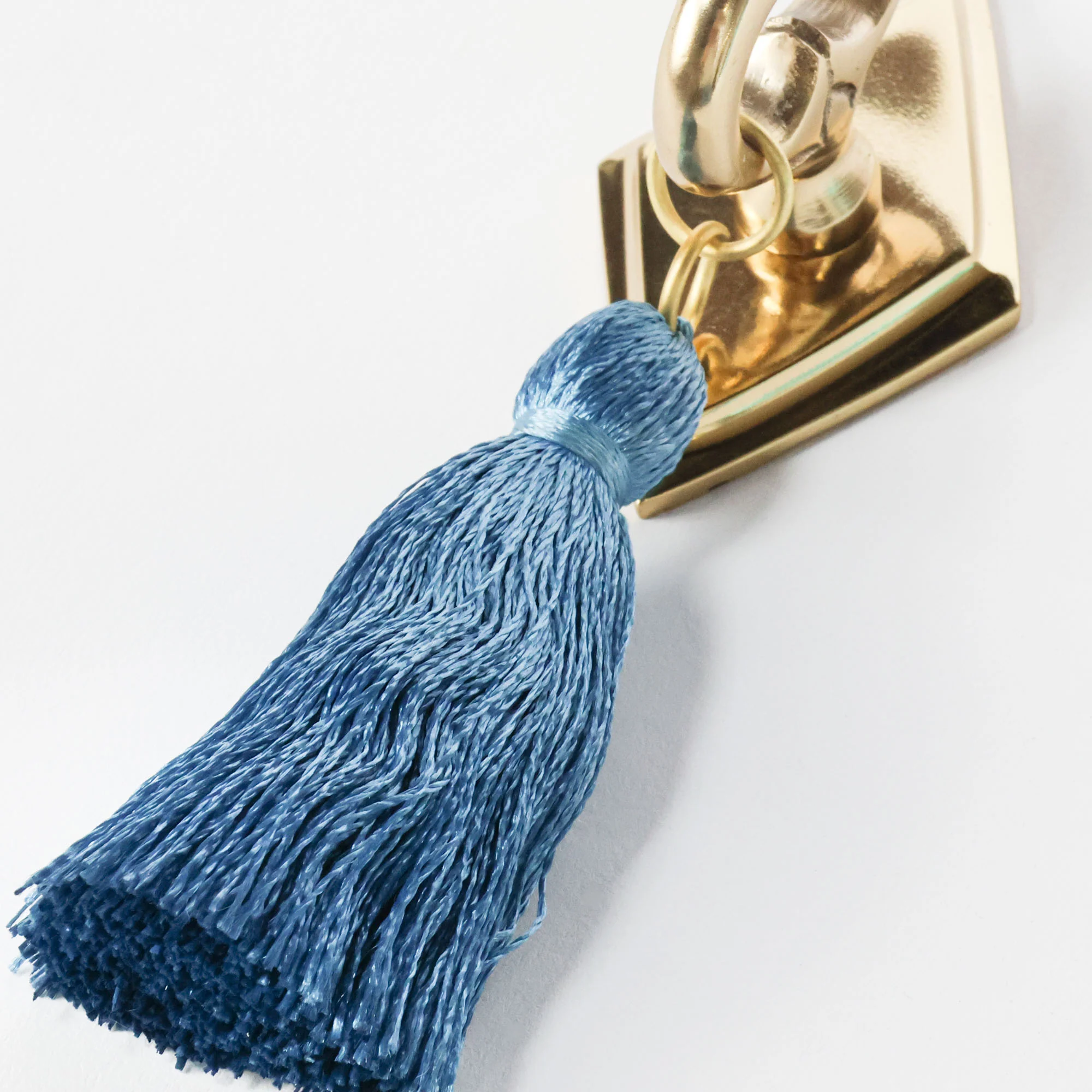 Tassel Knob - Smokey Blue - Image 4