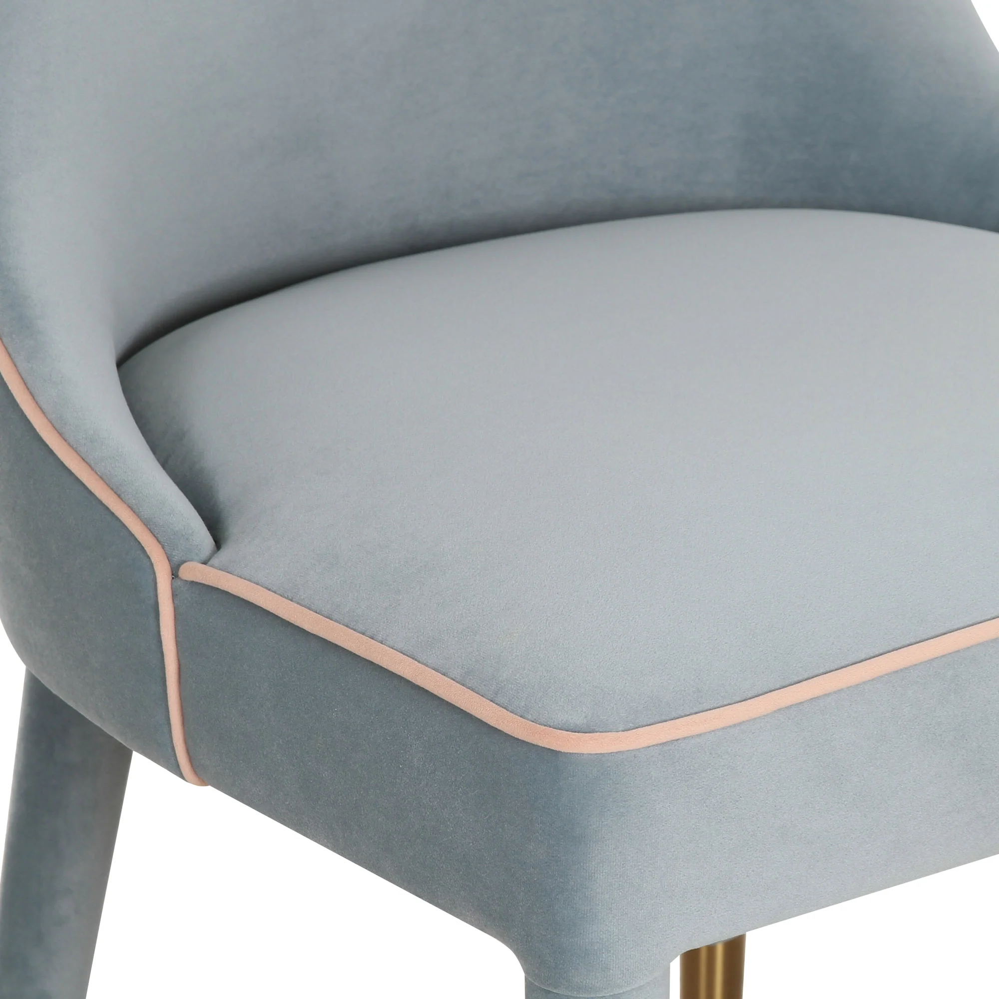 Tavish Dining Chair in Soft Blue - Image 4