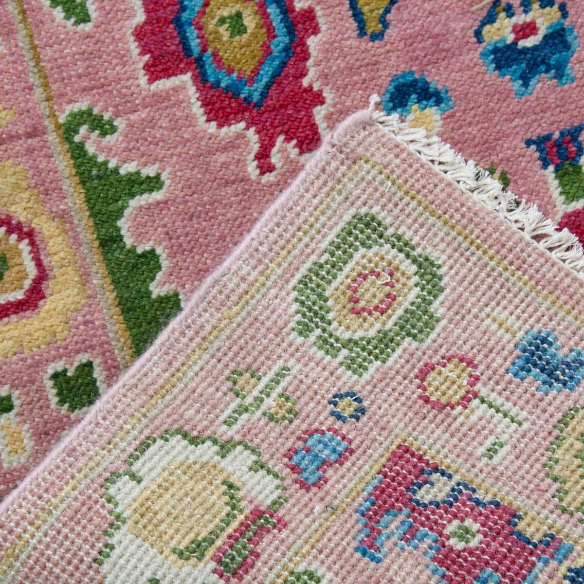 The Lilly Turkish Knot Runner Rug - Image 4
