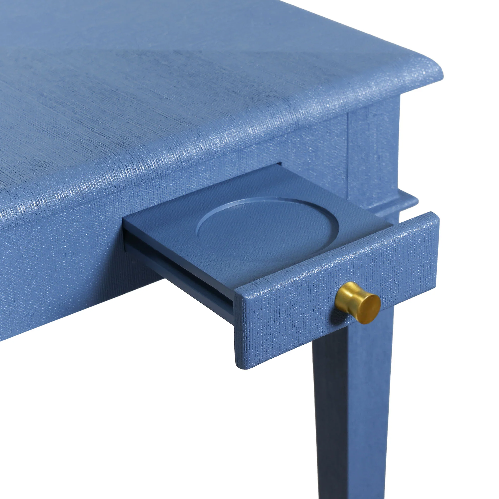 The Parlor Game Table in Cornflower Blue - Image 4