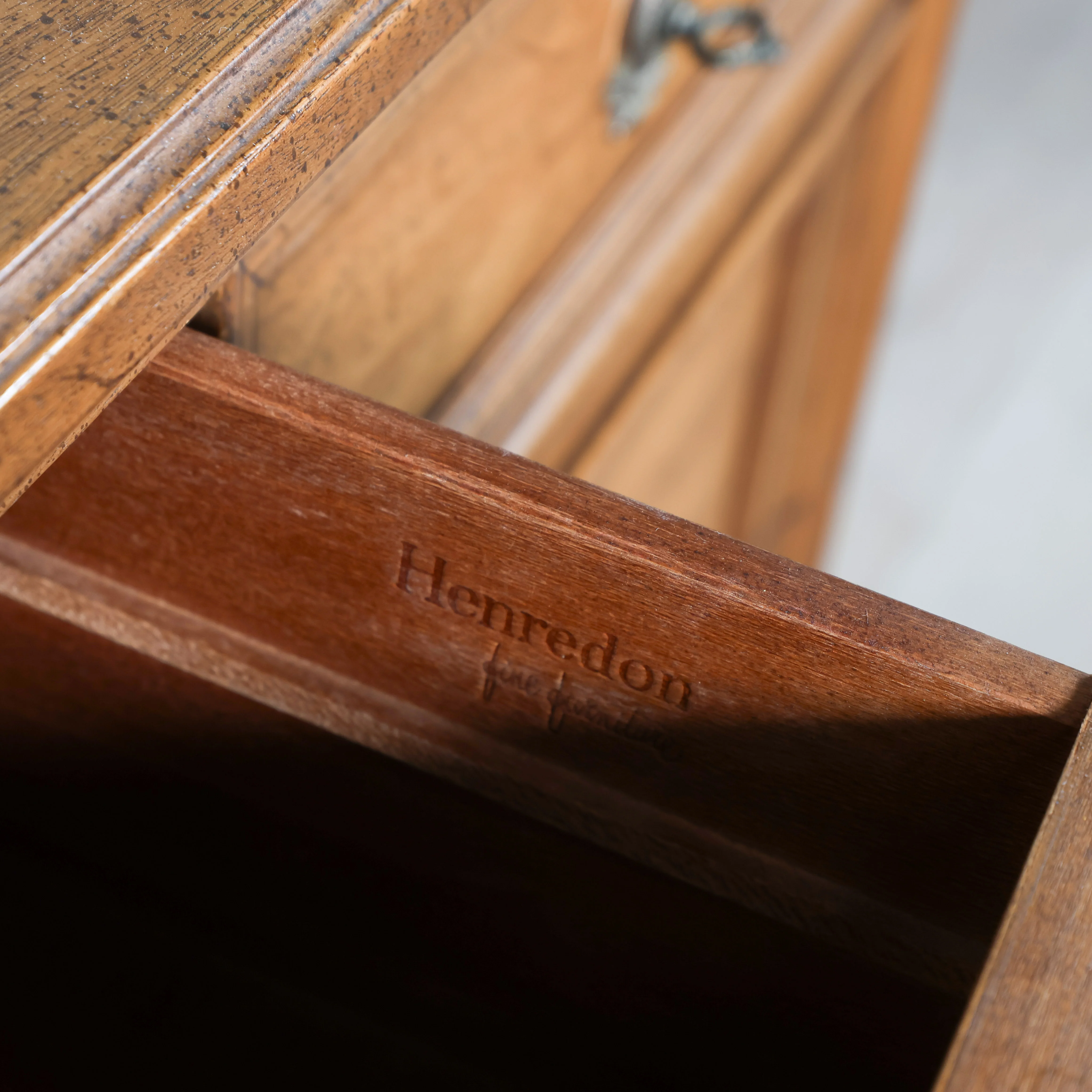 Traditional Triple Dresser by Henredon - Image 7