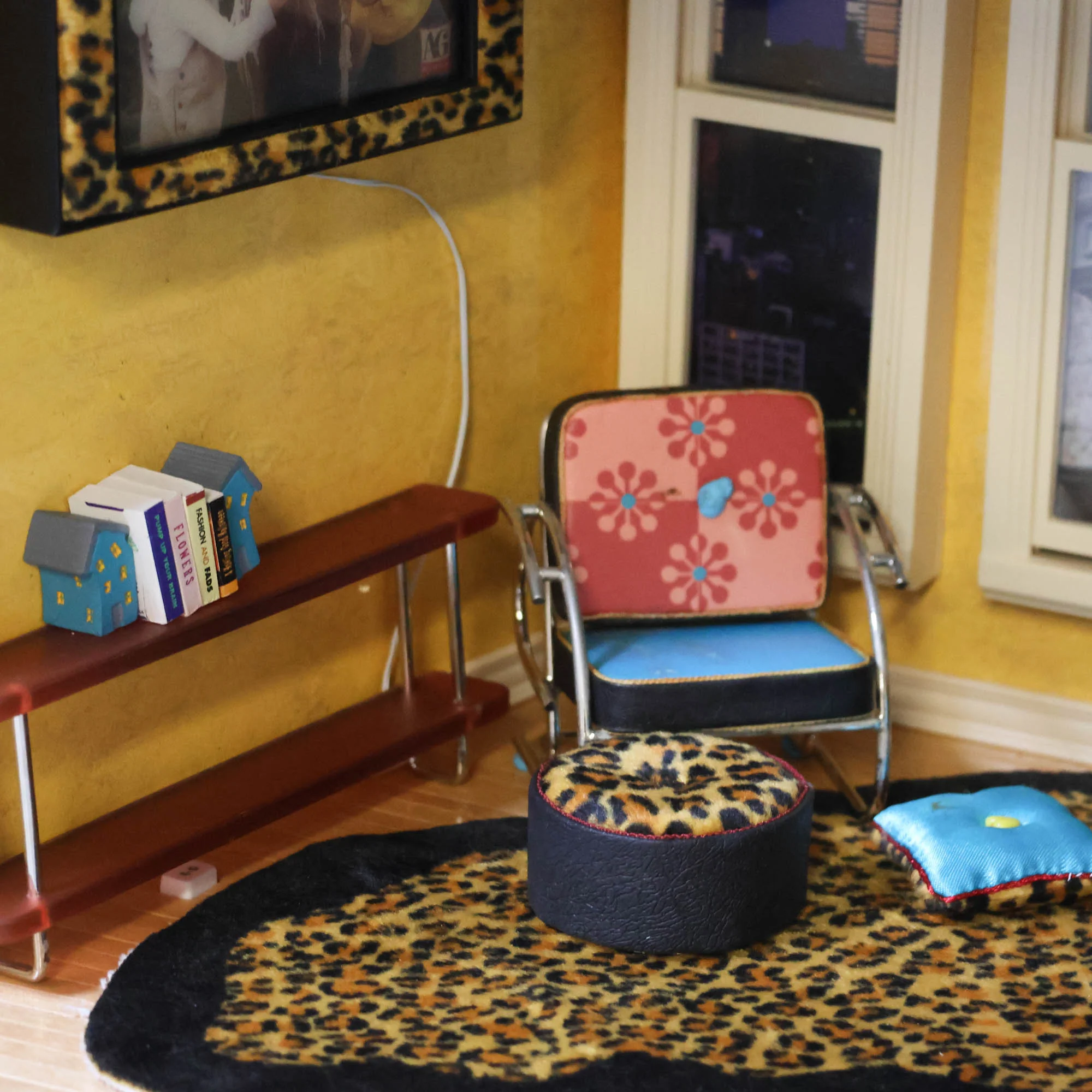 Vintage American Girl Doll Living Room - Image 3
