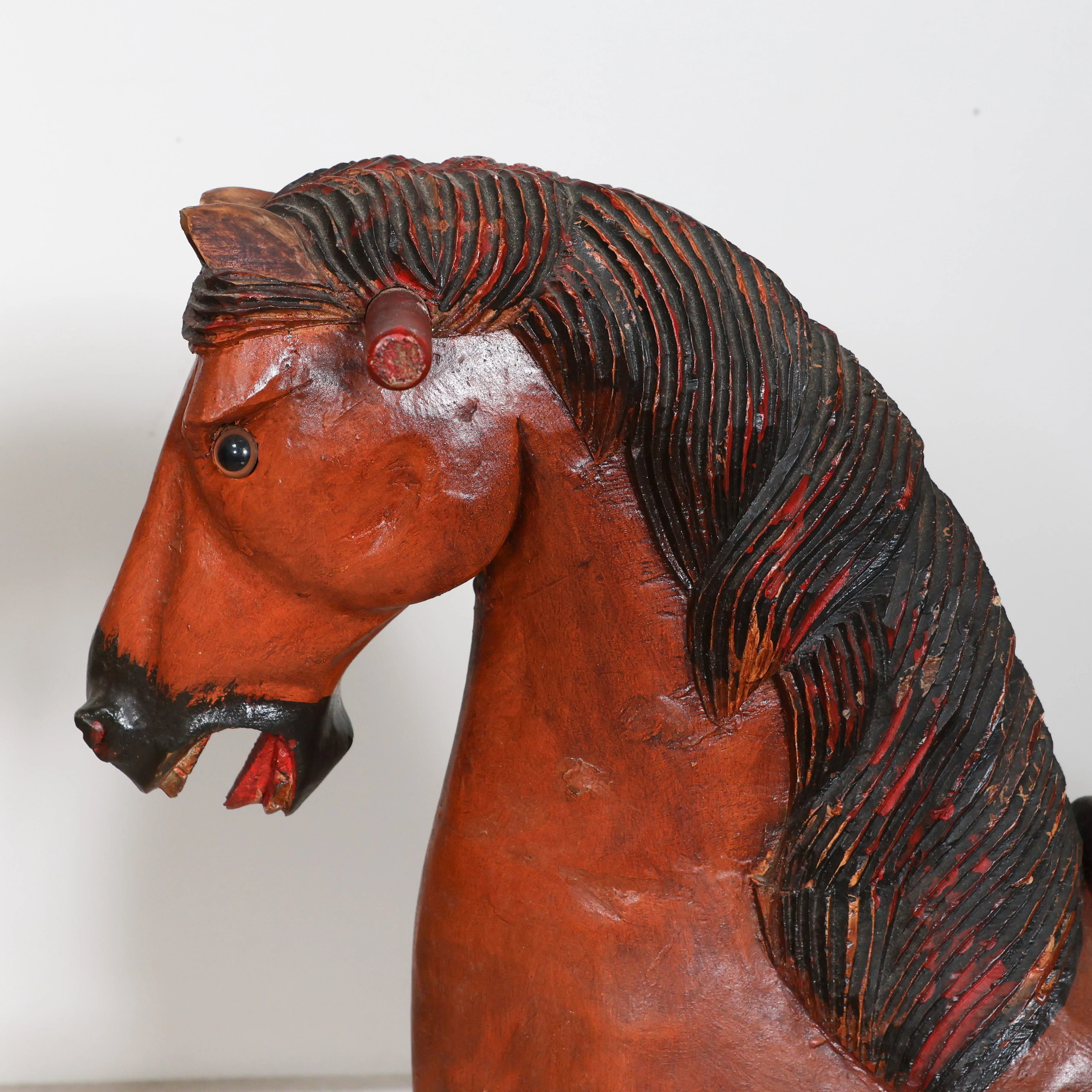 Vintage Horse on Wheels - Image 4