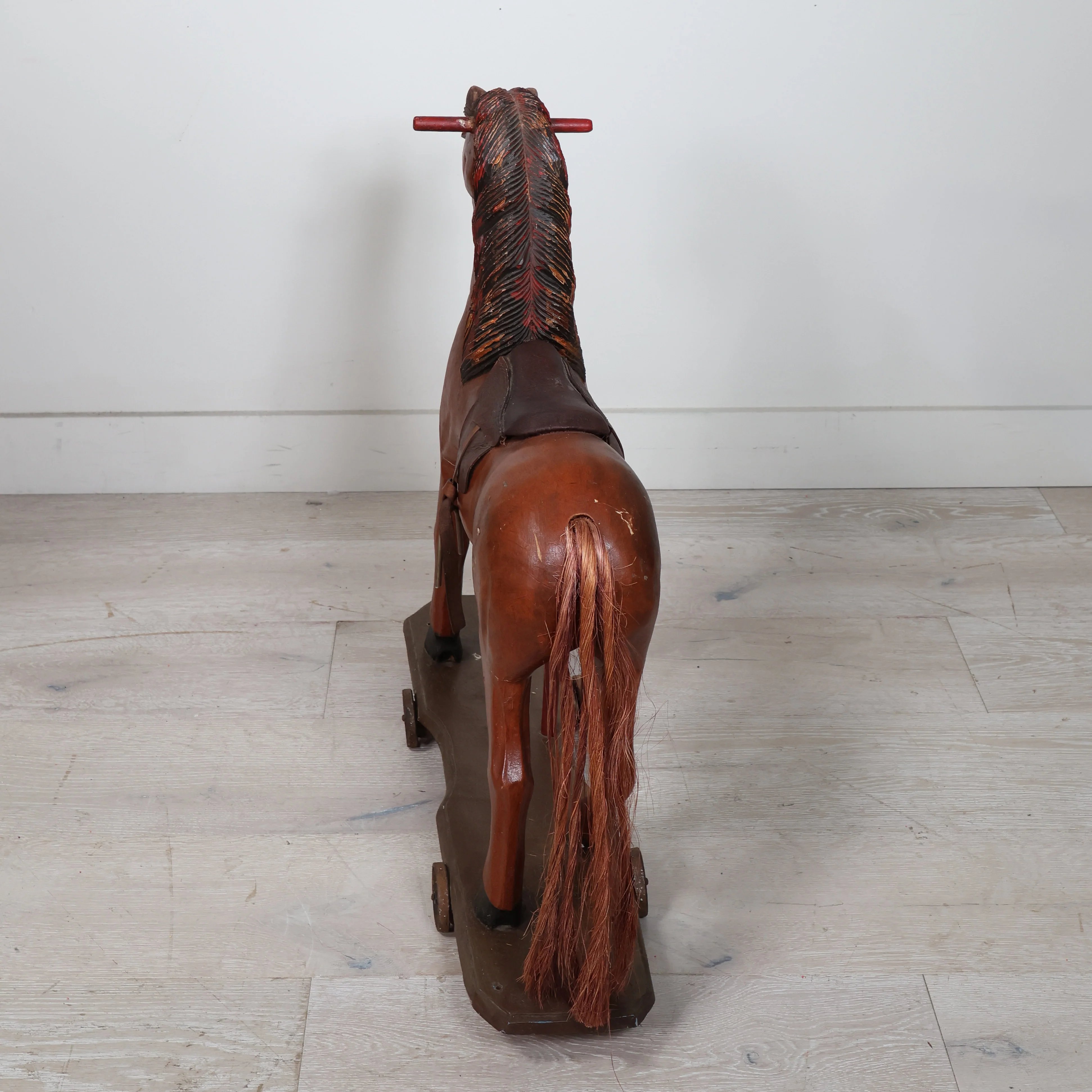 Vintage Horse on Wheels - Image 6