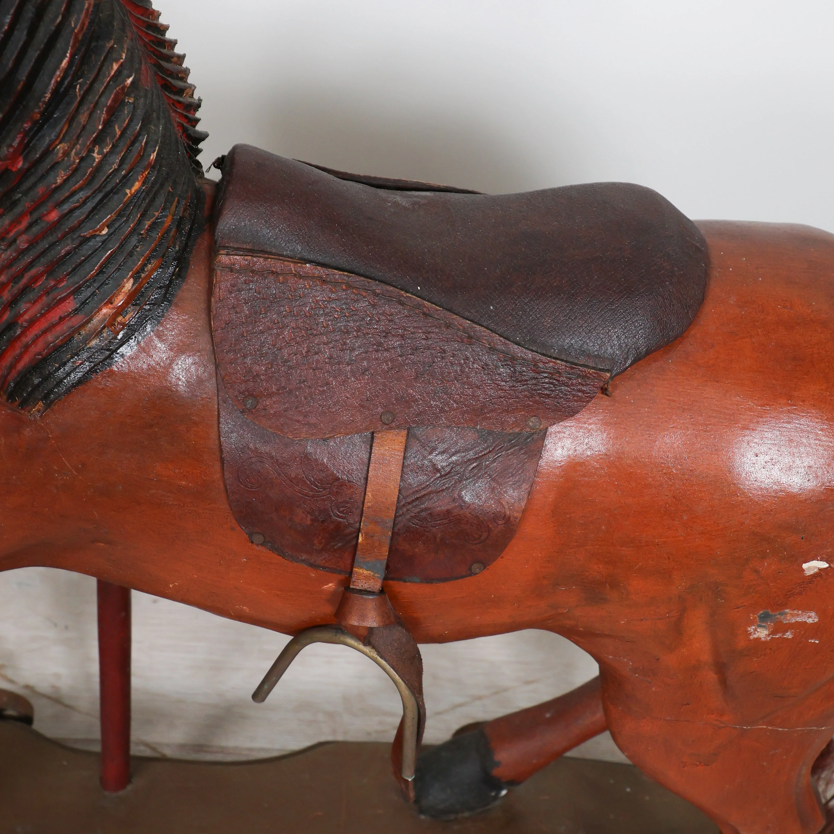Vintage Horse on Wheels - Image 8