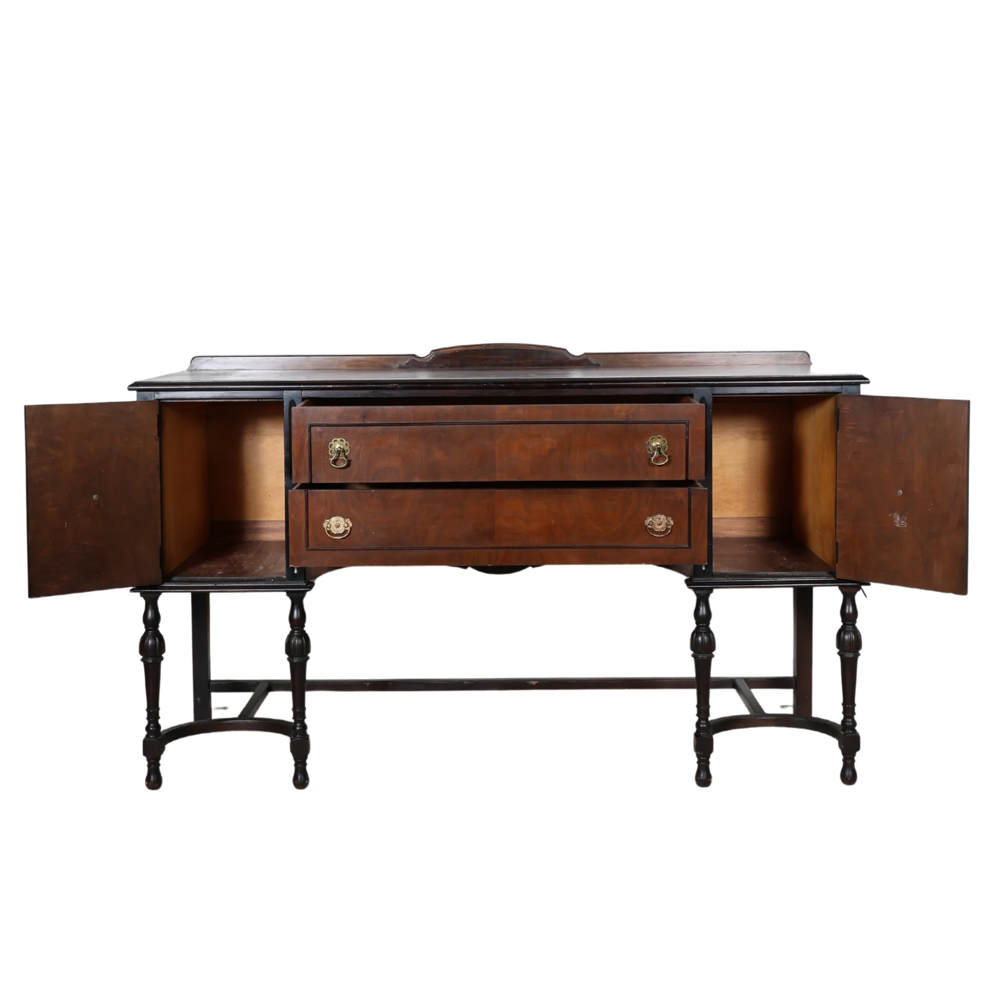 Vintage Mahogany Sideboard Buffet - Image 5