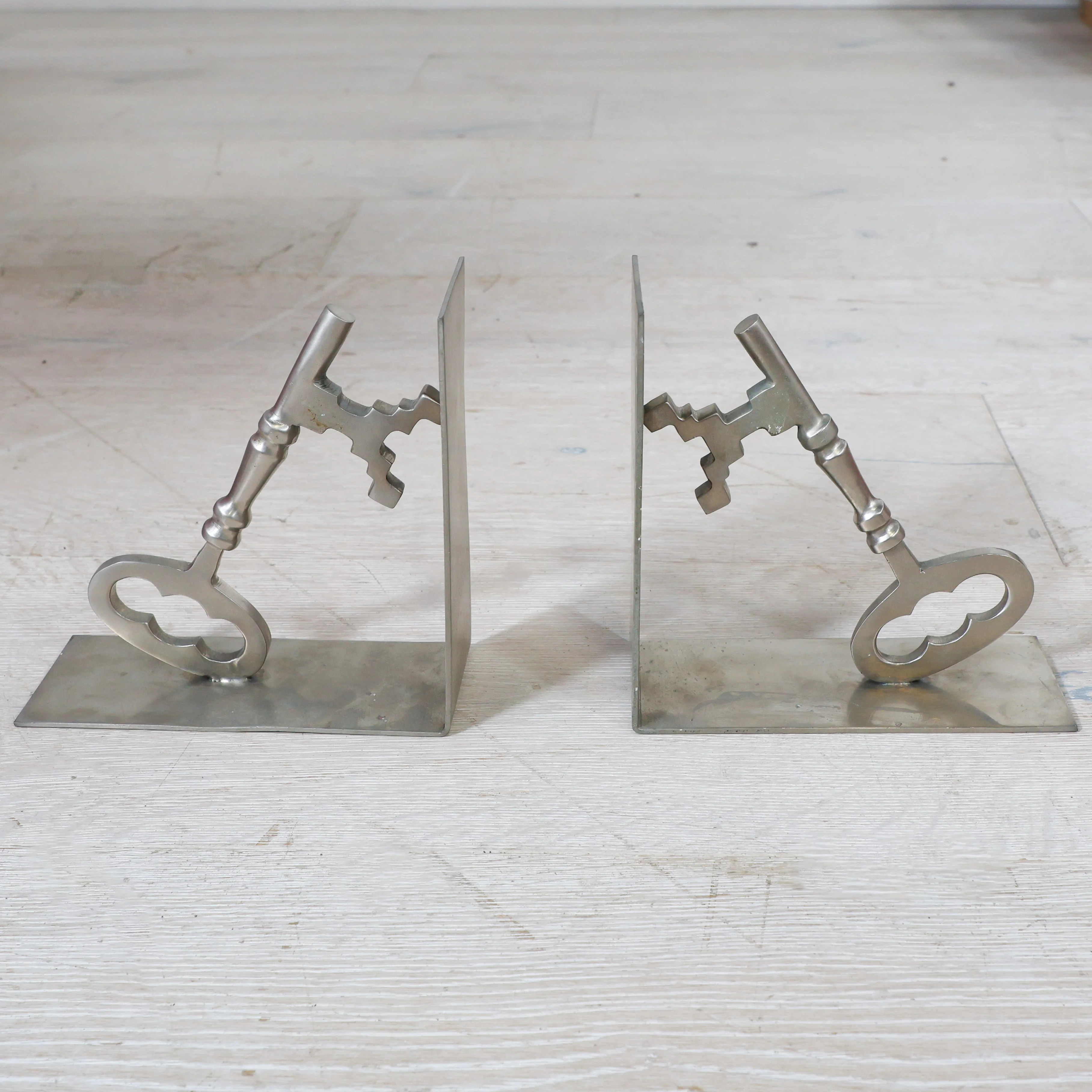 Vintage Pair of Key Bookends - Image 2