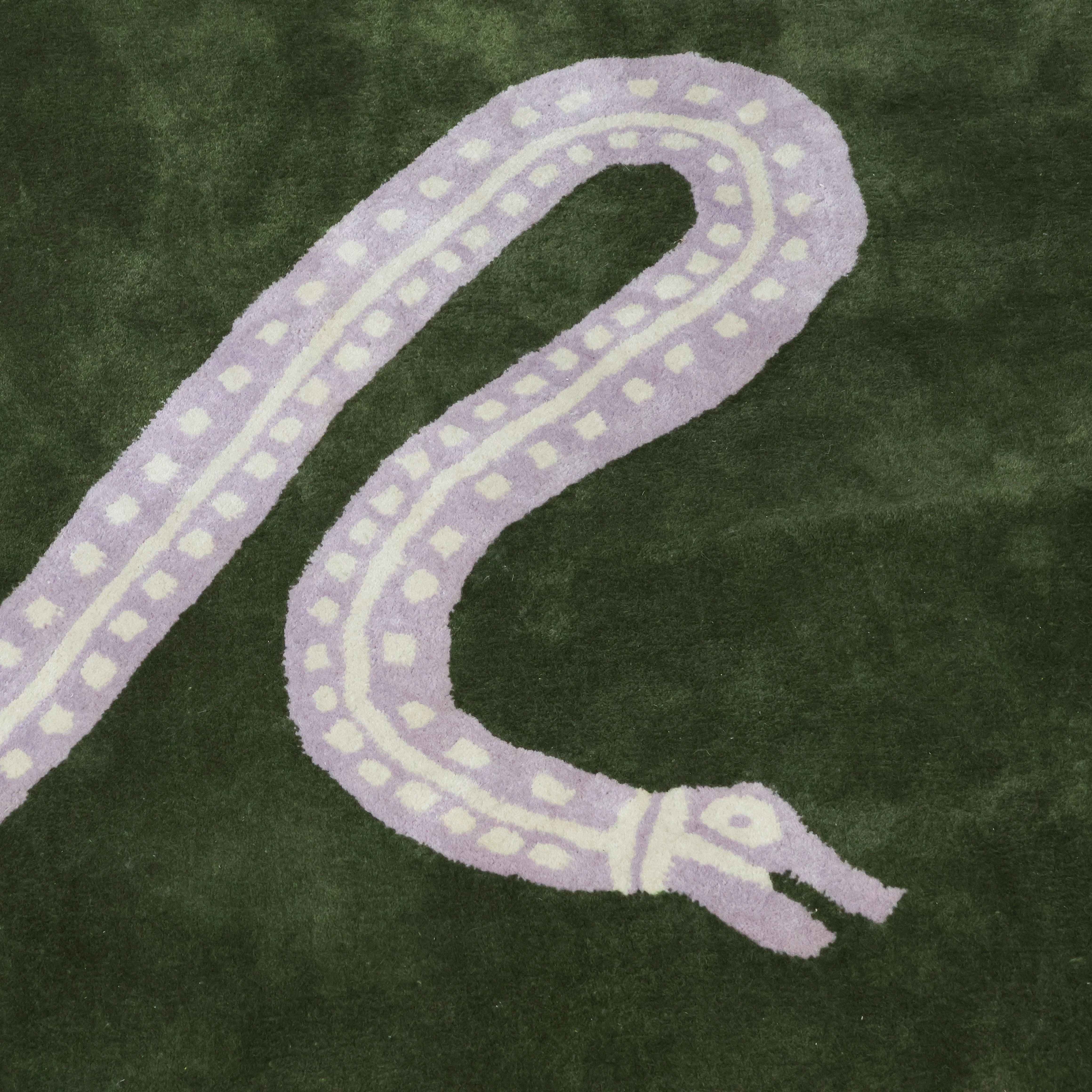 Viper Olive Tufted Rug - Image 3