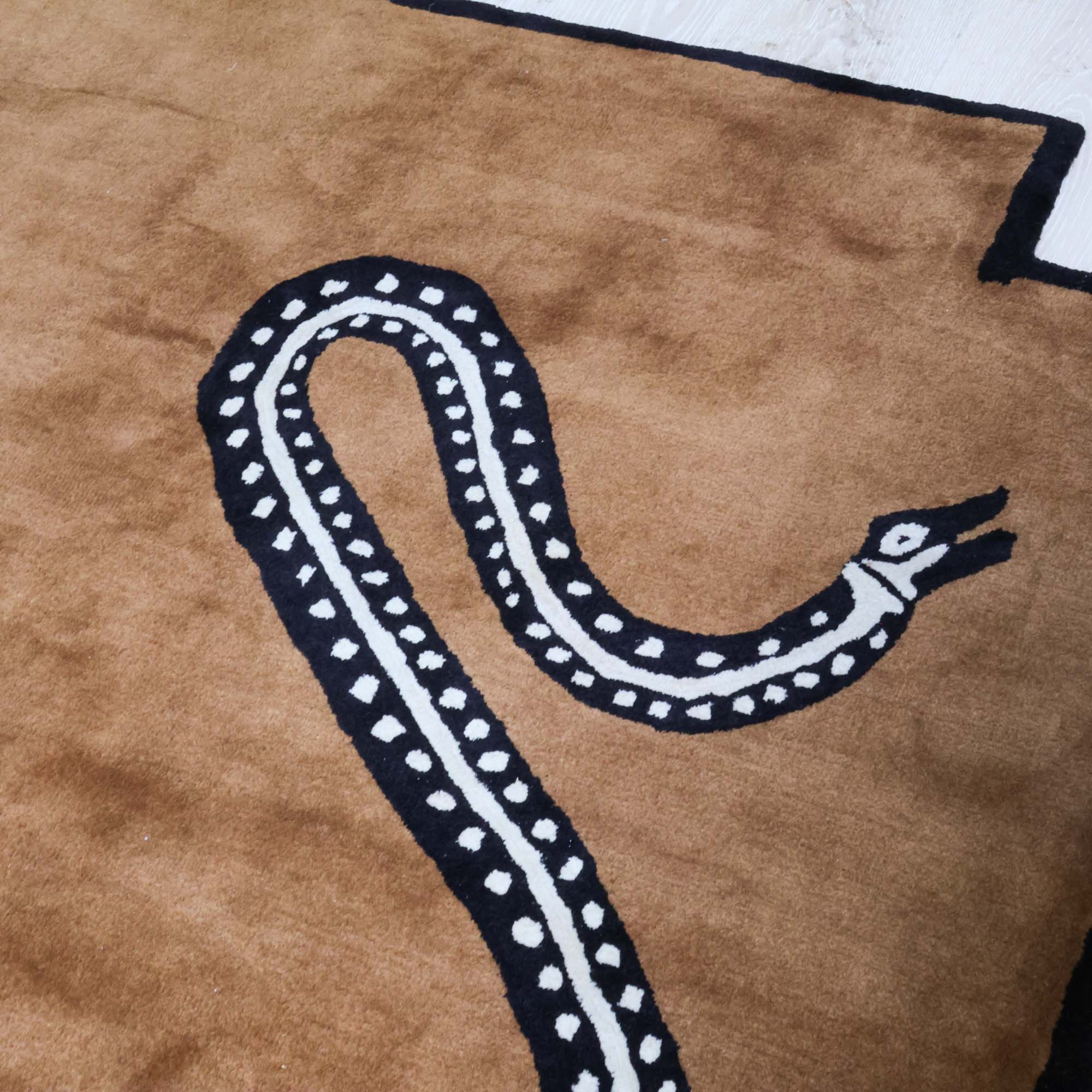 Viper Saddle Tufted Rug - Image 3