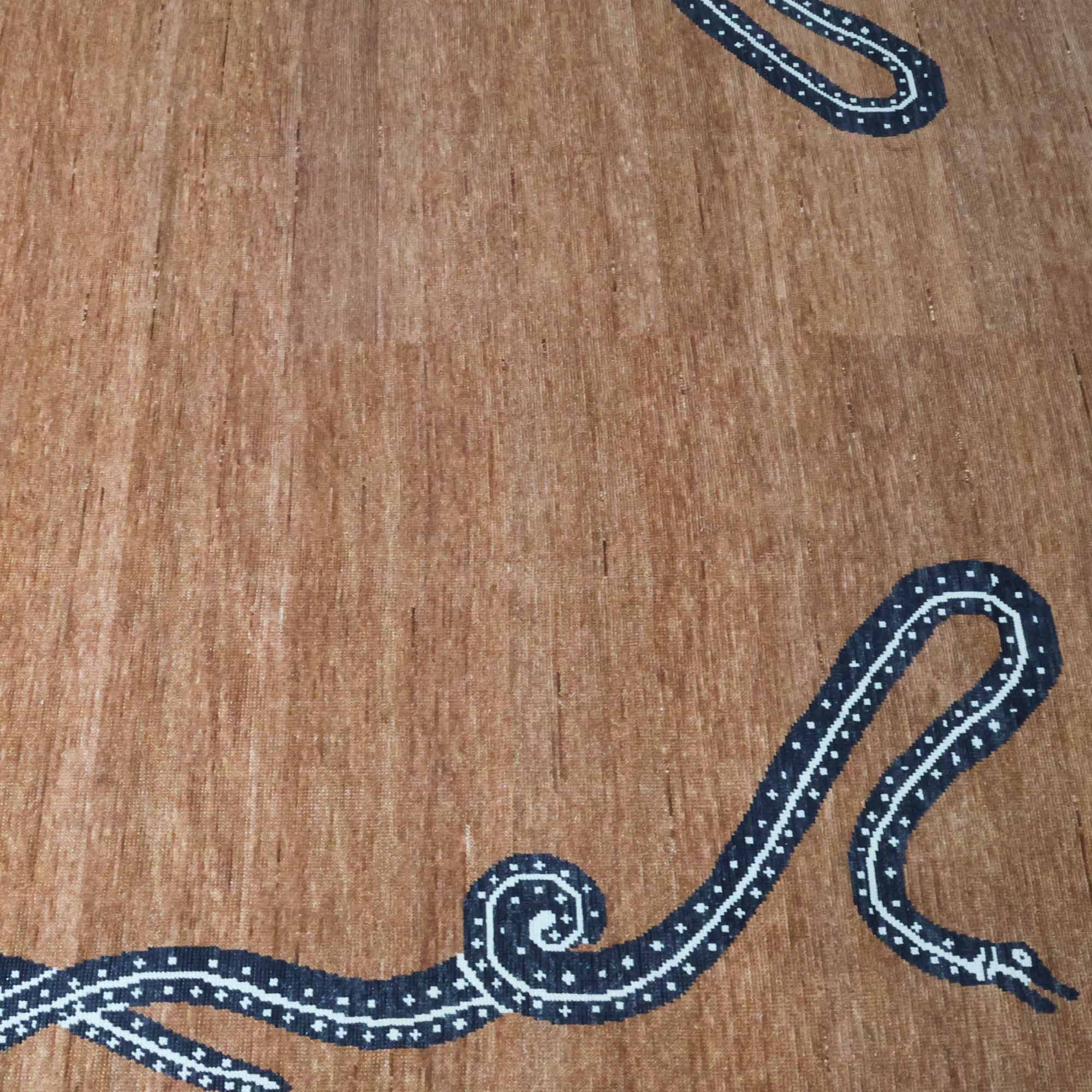 Viper Saddle Turkish Knot Rug - Image 3