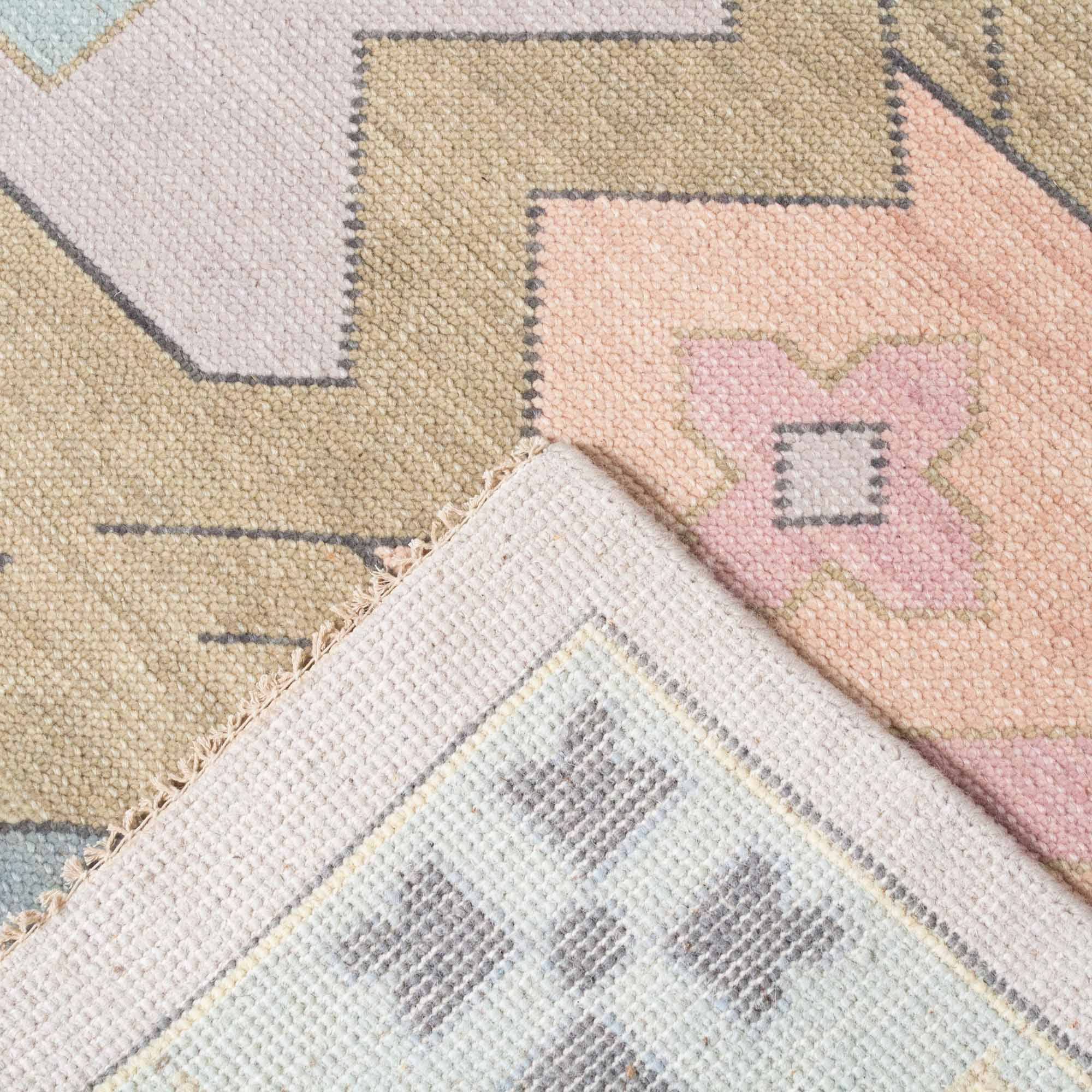 Zara Pastel Turkish Knot Rug - Image 5