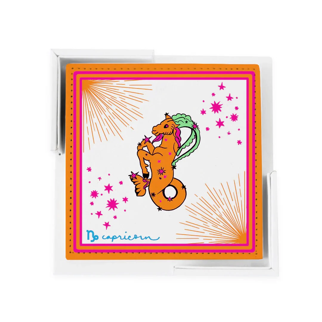 Zodiac Sign Coaster Set - Capricorn